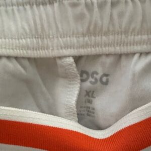 DSG Kids' Joggers in White and Orange